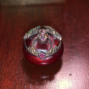 Jay Strongwater Frog Trinket box